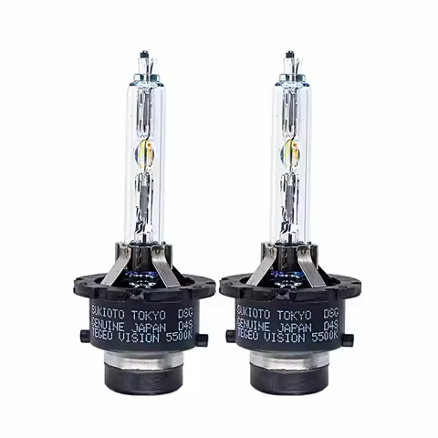 2PCS SUKIOTO TOKYO DSG GENUINE JAPAN 35W D4S Xenon Bulb 5500K Fast Bright 66440 66240 D2S Xenon Lamp