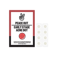 PEACE OUT Early Stage Acne Dots, Acne-Fighting Pimple Patches, Salicylic Acid Unclogs Pores and Targ