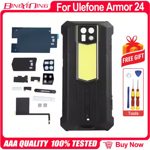 100% New Battery Cover For Ulefone Armor 12 Armor 15 Armor 20WT Armor 21 Armor 24 Back Case Main Sub