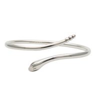 กำไลข้อมือรูปงูจาก Tiffany & Co. ทำจากเงินสเตอร์ลิง 925 น้ำหนักประมาณ 19.9 กรัม [มือสอง]