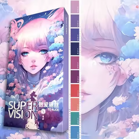 Super Vision Professional Watercolor Paint Set Artist Water Color Tube 10 Colors 8ML Aquarelas for P