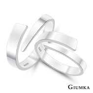 GIUMKA Couple Ring. 925 Sterling Silver Jewelry.Ring.Open Ring.Hug