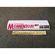Momentom Auto Garage sticker