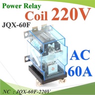 NC JQX-60F Power Relay Coil 220V Electrical Circuit Breaker JQX-60F-220V