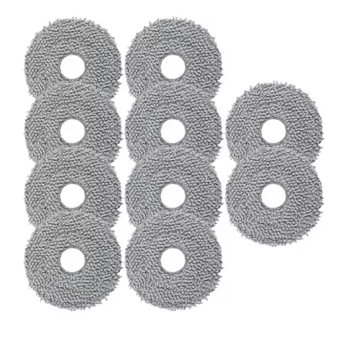 2/4/6/10/12PCS Mop cloth rag For Xiaomi B101CN X10+ S10+，Dreame S10 Pro L10S Ultra X10 /Omni Mop 2, 