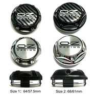 4pcs 64mm 68mm Wheel Center Caps Hub Cap Cover Black Chrome High Quanlity Wheel Exterior Decoration 