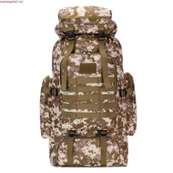 80L Waterproof Tactical Backpack Military Army Hiking Beg Camping Backpack Travel Rucksack Outdoor