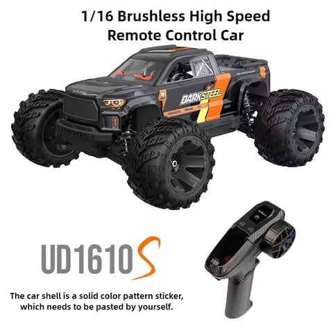 UDIRC 1610S RC Off-road Car 1/16 4WD Brushless Large Foot Climbing Vehicle Electric Remote Control w