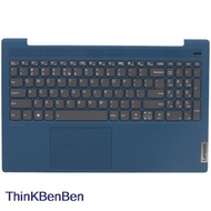 US English LIGTeal Keyboard Upper Case Palmrest Shell Cover For Lenovo Ideapad 5 15 ITL05 IIL05 ALC05 ARE05 5CB0X56241