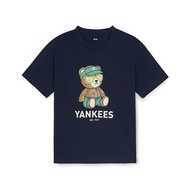 MLB Boys and Girls Fashion Trend Versatile Cute Cool Brow Bear T-shirt New TSC01
