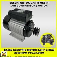 Air Compressor Motor Single Phase  3HP  2800RPM Motor Compressor Murah