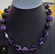 🔥 能量躍升巔峰 ‧ 南非老礦皇家紫舒俱徠藝術頸鏈 🔥 Peak Energy Masterpiece ‧ South African Old-Mined Royal Purple Sugilite 