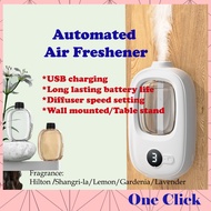 Aromatherapy Automatic Toilet Fragrance Diffuser Air Freshener Spray Essential Oil Fragrance