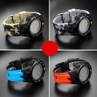 [HOT JUXXKWIHGWH 514] สำหรับ PROTREK CASIO PRW-6000/6100/3000 /3100 PRG-300ซิลิโคนสายนาฬิกาข้อมือสายกันน้ำภูเขาผู้ชาย39; S สร้อยข้อมือ24มิลลิเมตร