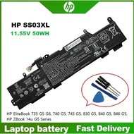 HP SS03XL Laptop Battery HP EliteBook 730 G5 745 G5 830 G5 840 G5 830 G6 840 G6 HSN-I13C-4 HSTNN-LB8