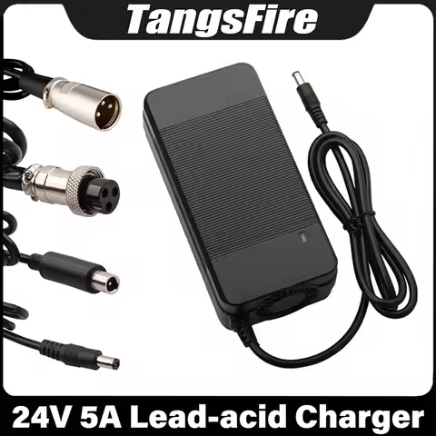 Output 24V 5A Lead Acid Battery Charger For 28.8V Lead Acid Battery Pack Fast Smart Charger EU/US/AU