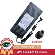 Genuine Asian Power APD DA-120A54 AC Adapter 54V 2.23A 120W Power Supply Charger 5.5x2.5mm Original