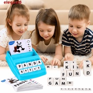 ELEGANT Number Cognition Early Math Game, Spelling Practice Paper Letter Sticker Toys, Puzzle Memory