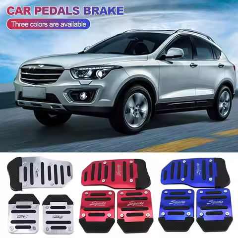 Car Pedal Protection Cover Car Brake Accelerator Pedal Manual Gear Pedal For Car Universal Pedal 1se