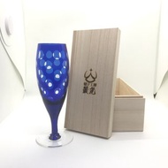 波點長笛香檳杯