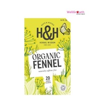 Heath & Heather - Organic Herbal Tea, Fennel (20 teabags)