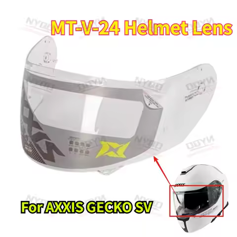 MT-V-24 Helmet Visor Shield Replacement Lens For AXXIS GECKO SV Professional Original Motorcycle Hel