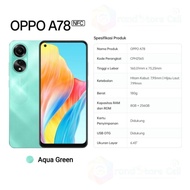 Ready OPPO A78 4G RAM 8/256 GB NFC Support | OPPO A 78 4G | OPPO A77s