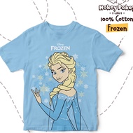 KATUN Mxfy5588 Girls' T-Shirt Combed Cotton Frozen Motif