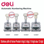 Automatic Numberator 6 digits, 8 digits, 10 digits, 12 digits Deli Brand