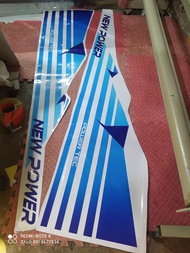 Tem cửa dán xe tải Trường Giang( sl 2 tem dán 2 bên cửa)