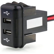 Dual USB Car Charger 5V 2.1A/2.1A Dual USB Power Socket for Smart Phone Ipad iPhone Use for Volvo FH