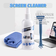 Three-piece set Computer cleaning kit Screen cleaner Mobile phone headset cleaning fluid Notebook keyboard cleaning