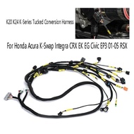 K20 K24 K-Series Tucked Conversion Harness Engine Harness For Honda Acura K-Swap Integra CRX EK EG C