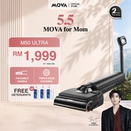 MOVA M50 Ultra Wet Dry Vacuum Cleaner | First Foldable Handle | Tri-Edge Cleaning | 100°C Hot Water