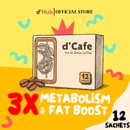 [Lulus KKM&Halal] d'Cafe Arabica Sea Buckthorn Metabolism Boost Fat Burn Mocha Coffee Loss Digestion
