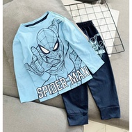 GAP Pyjamas Cotton Size 4-14y FIT 2y-12y Spidey Biru Mata Hitam