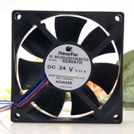 Genuine Original PRINCEFAN 8025 24v 0.13 A SD80A7H Double Ball Chassis Cooling Fan