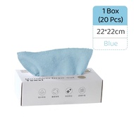 SG 20pcs Micro Fiber Cloth/ Kitchen Table Cloth/ Reusable Multipurpose Cleaning Towel/ Car Wash Clot