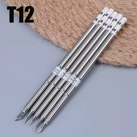 T12 Set Soldering Iron Tips Welding Tools T12-I ILS JL02 KU K BC2 D16 Electric Soldering Iron For Ha