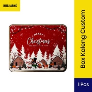 HUGeARNS - Tin Kotak Lebaran Natal Imlek 17x14 17 x 14 Custom Corporate Gift Merchandise / Kaleng K