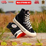 Sepatu Converse70S Allstar Hitam Tinggi Sepatu Sneakers Converse1995 Pria Sepatu Murah Pria Sepatu K