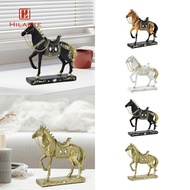 HILABEE Horse Statue Animal Statue Creative Horse Ornament for Home Table Office