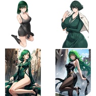 ☹Fubuki ONE PUNCH MAN Sticker Sexy Anime Large Chest  Girl Car Stickers Refrigerator Motorcycle ✣W