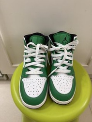 Nike Air Jordan 1 Mid 綠色 UK 5