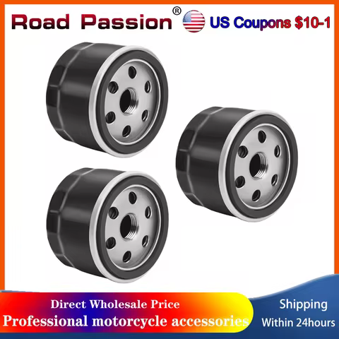 1/2/3pcs Motorcycle Oil Filter For Kawasaki FB460V FC540V FR541V FR600V FR651V FR691V For BMW F900R 