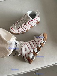 耐克皮蓬大AIR 白红男女鞋复古增高鞋