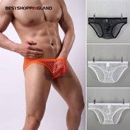 【BESTSHOPPING】Breathable Bikini Clubwear Trunk Thong See Through Transparent Mens Underwear