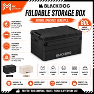 Blackdog Outdoor Premium Storage Box 60L/50L Spring Handle Large Folding Box  Outdoor Bekas Penyimpa