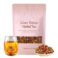 Liver Detox Herbal Tea, Liver Detox Tea Organic, Dandelion Root Tea, Chrysanthemum, Casia Seed Wolfb