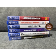 PS4 GAMES SECONDHAND DISC